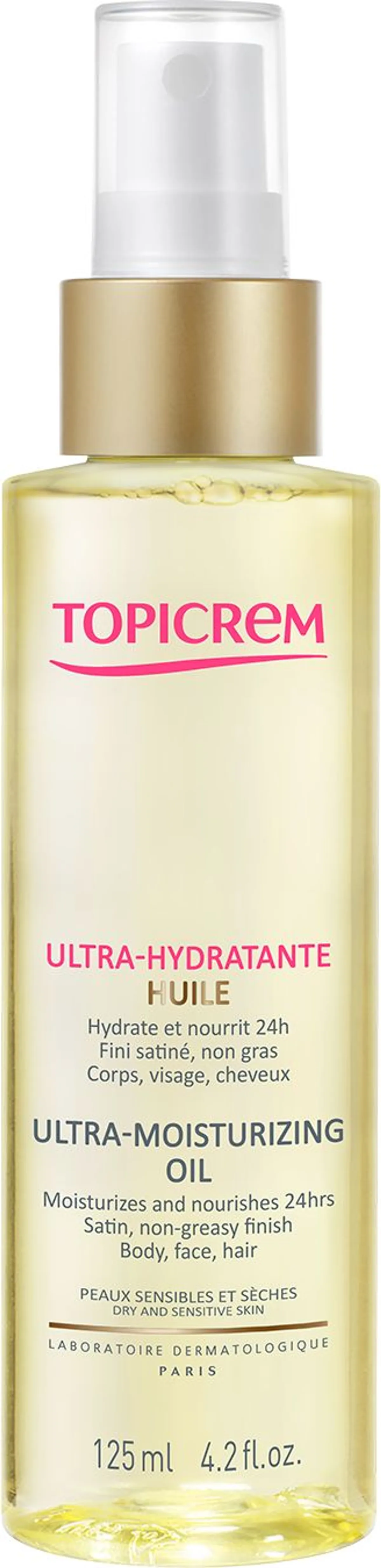 Topicrem Uhc Ultrahydraterende Olie 125 ml