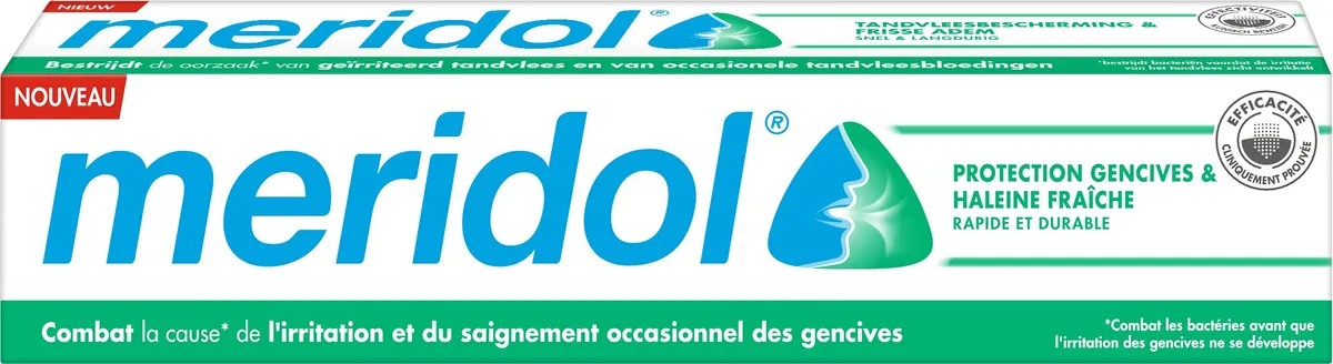 Meridol Dentifrice Protection Gencives et Haleine Fraiche 75ml