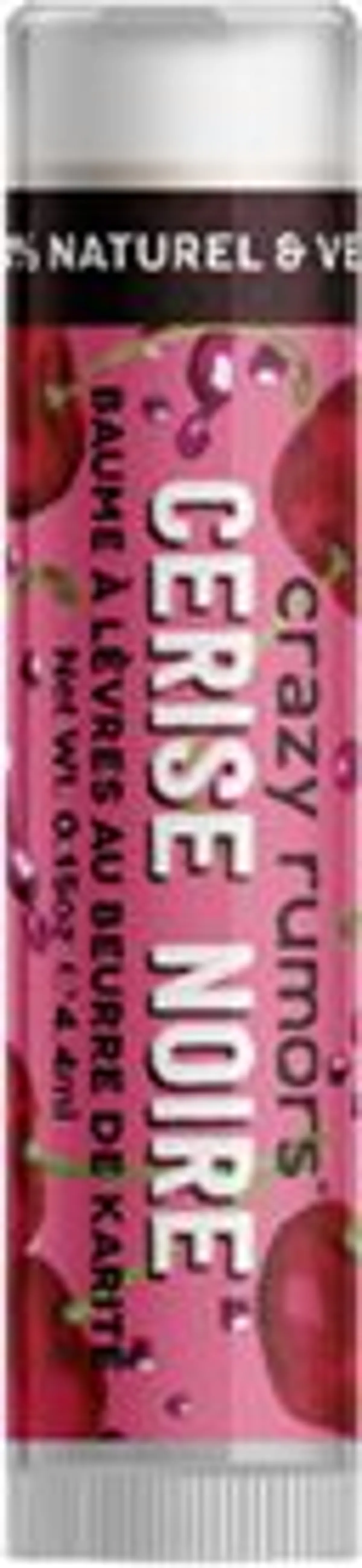 Crazy Rumors Baume Lèvres Cerise Noire 4,25g