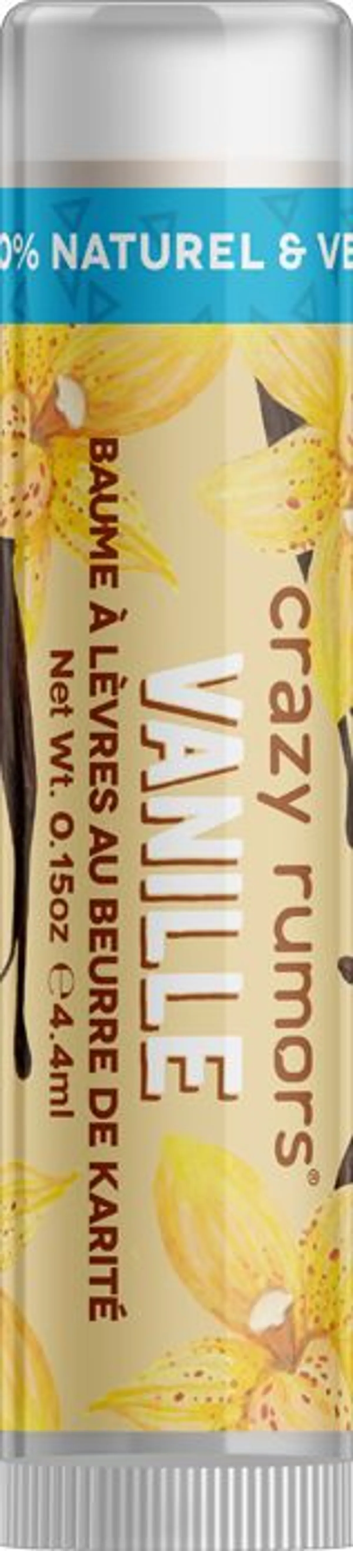 Crazy Rumors Lippenbalsem Vanille Des Iles 4,25 g