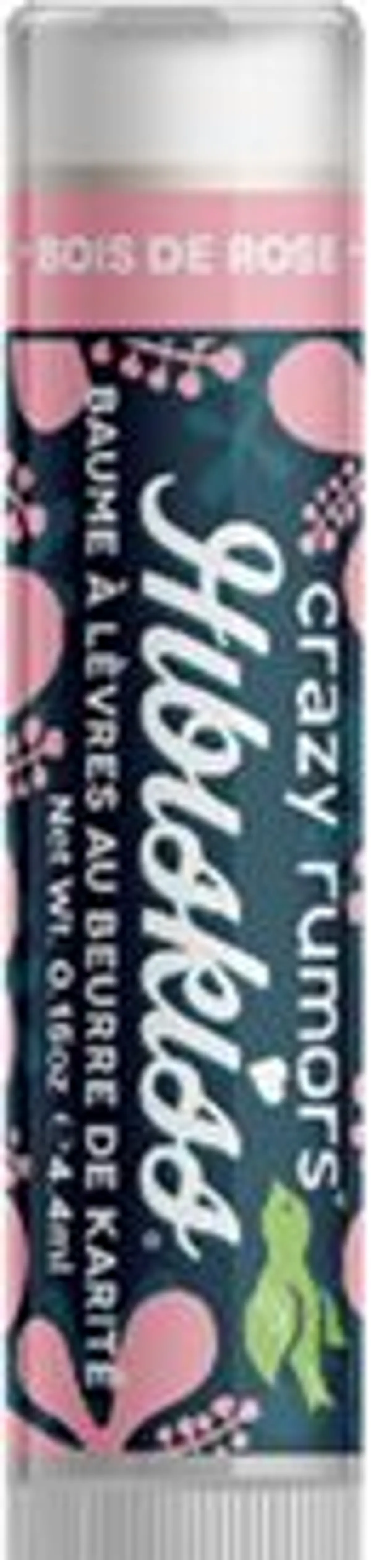 Crazy Rumors Baume Levres Hibiskiss Bois Rose 4,4g