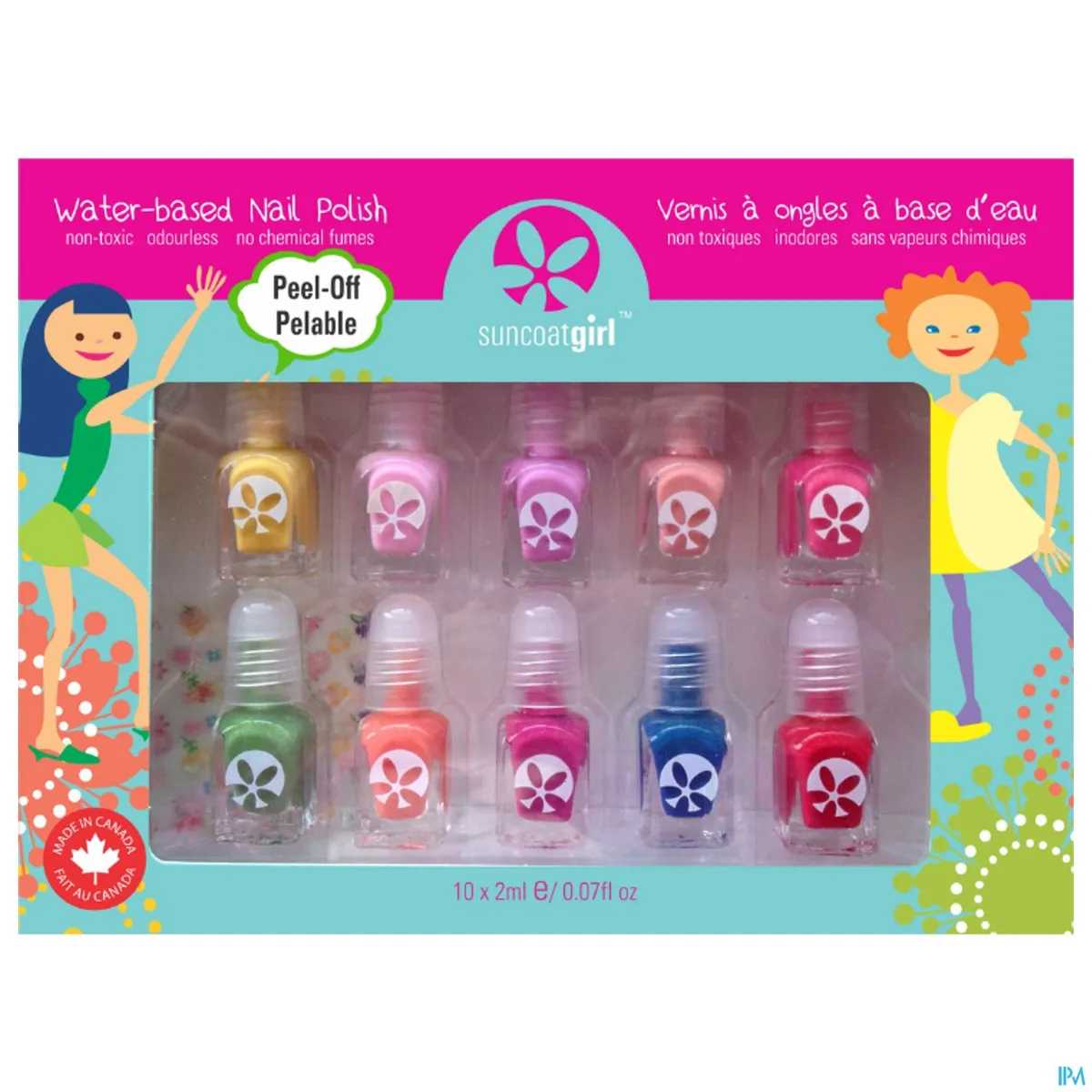 Suncoatgirl Nagellakset Party Palet Kind 10x2ml