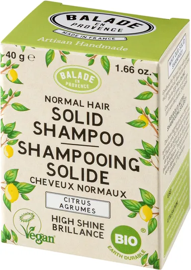Balade en Provence Shampooing Solide Citron Agrumes 40g