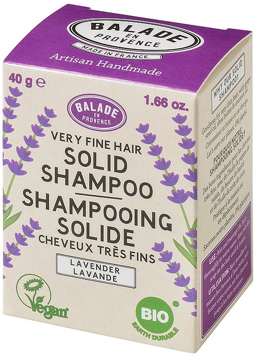 Balade en Provence Vaste Shampoo Lavendel 40 g - BALADE EN PROVENCE