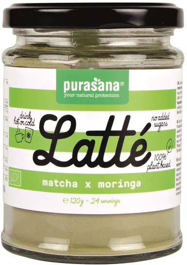 Purasana Latté Matcha Moringa 120g