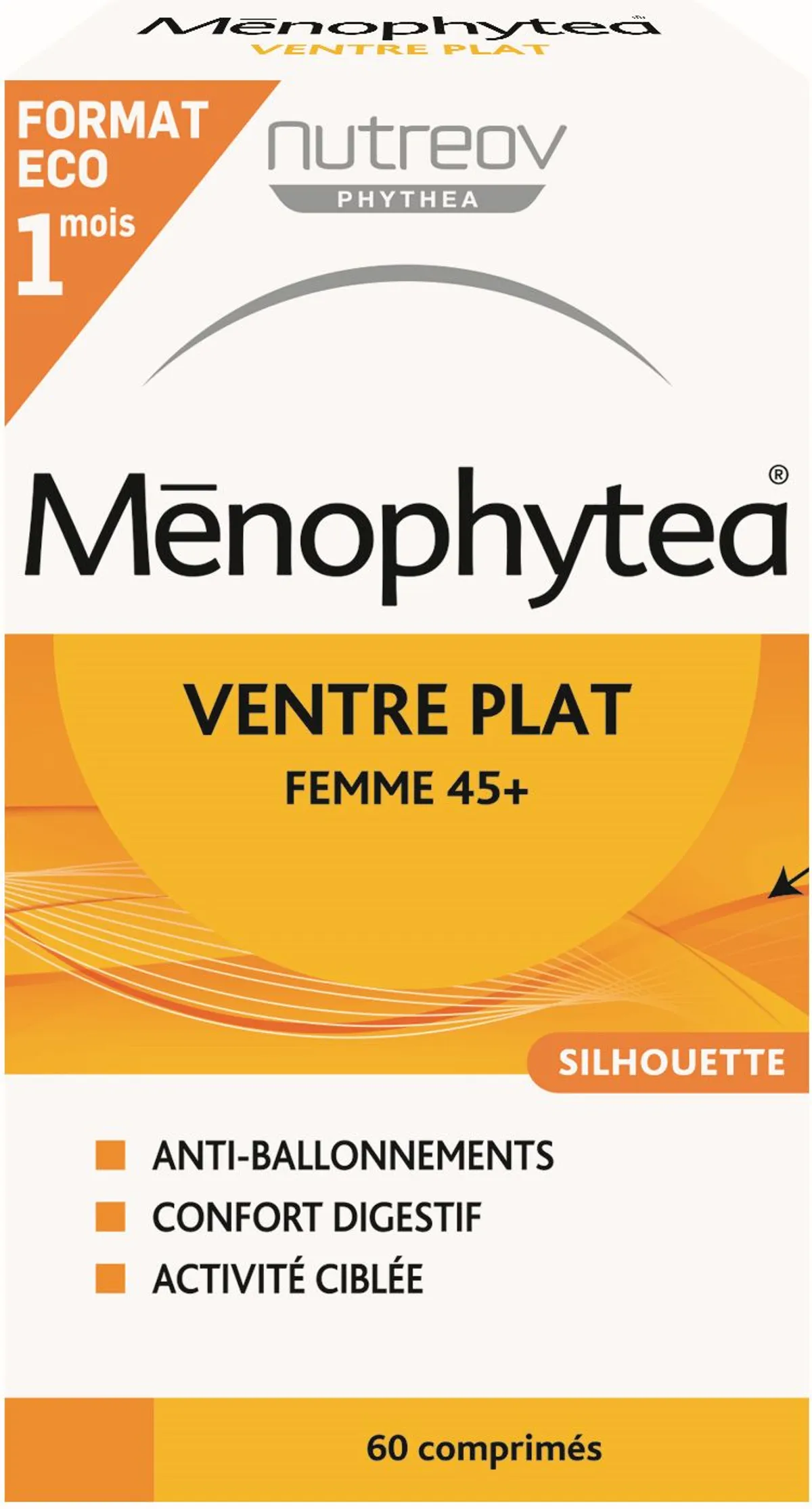 Menophytea Silhouette Ventre Plat 60 Comprimés