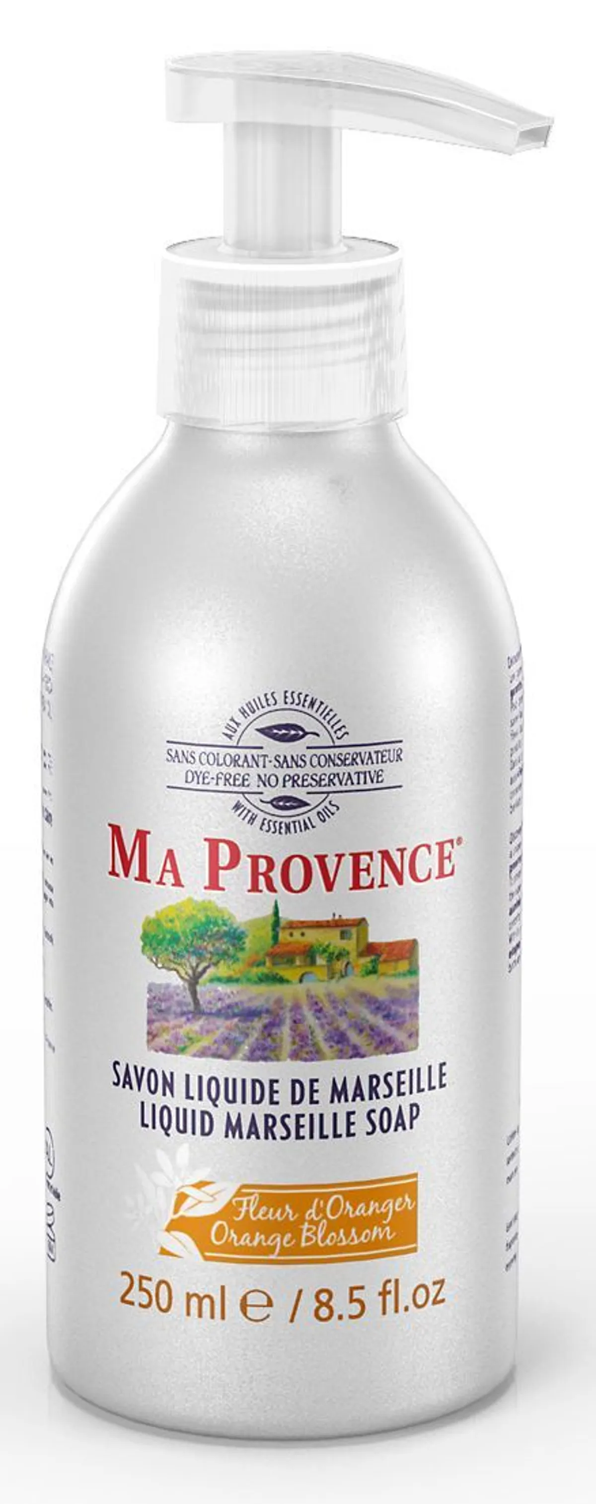 Ma Provence Savon Liquide Fleur Oranger 250ml
