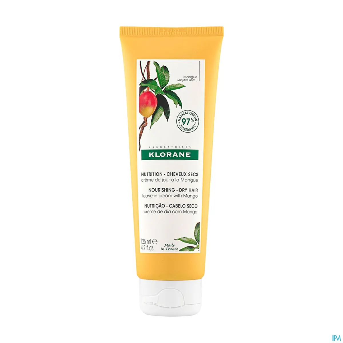 Klorane Mango Voedende Dagcrème Geeft Glans 125Ml