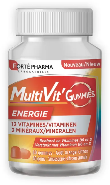 Forté Pharma Multivit Gummies 60 Capsules