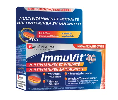 Forté Pharma Immuvit 4G 30 Comprimés