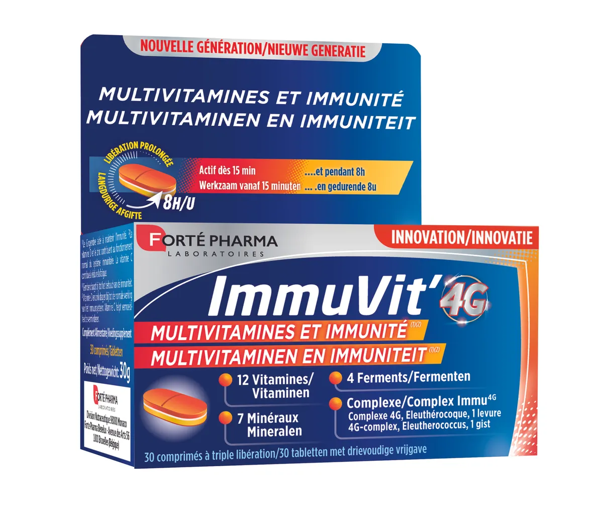 Forté Pharma Immuvit 4G 30 Tabletten
