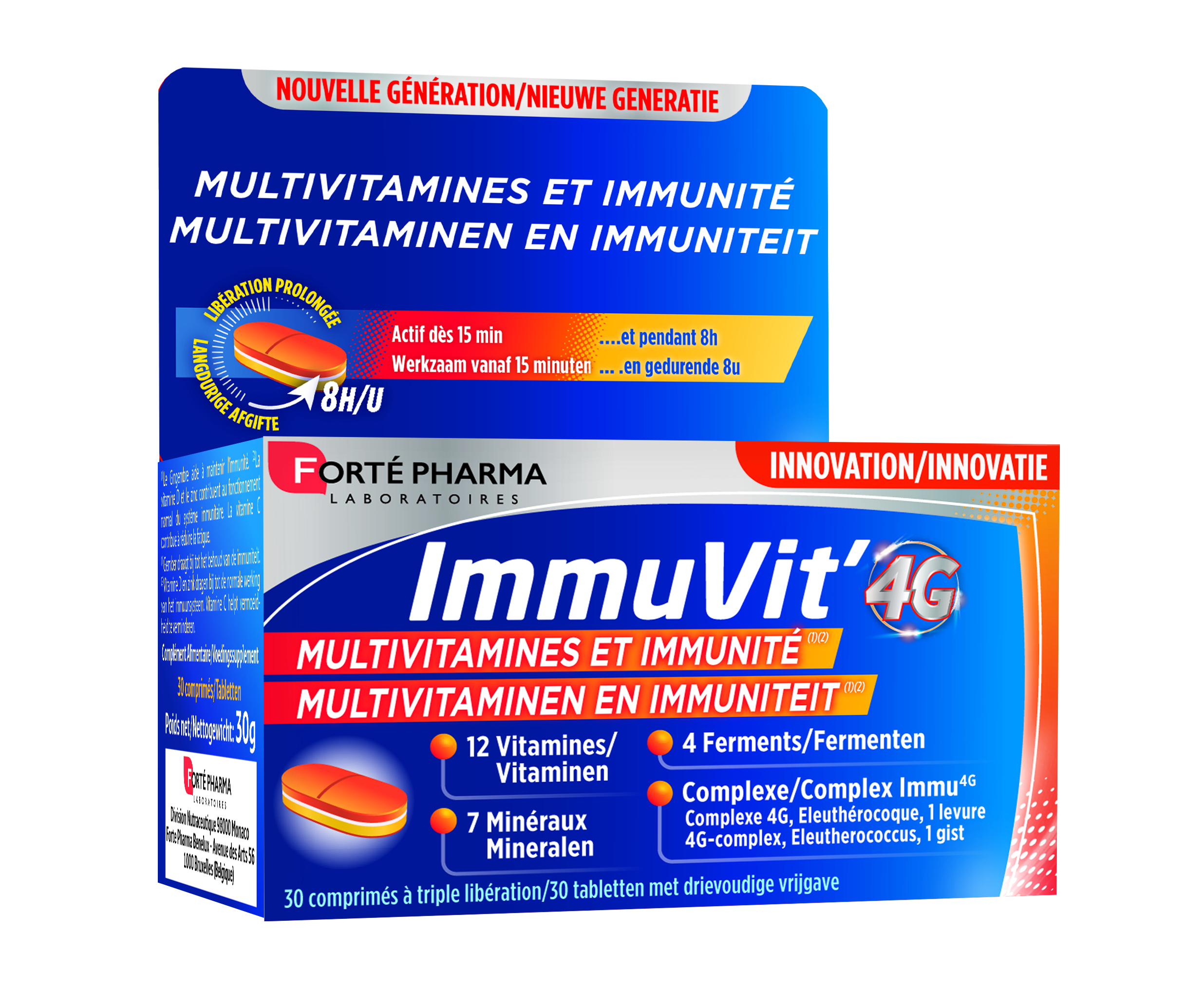 Forté Pharma Immuvit 4G 30 Tabletten