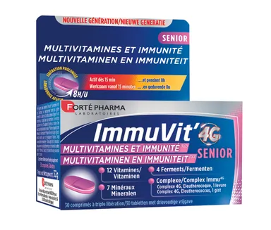Forté Pharma Immuvit 4G Senior 30 Tabletten