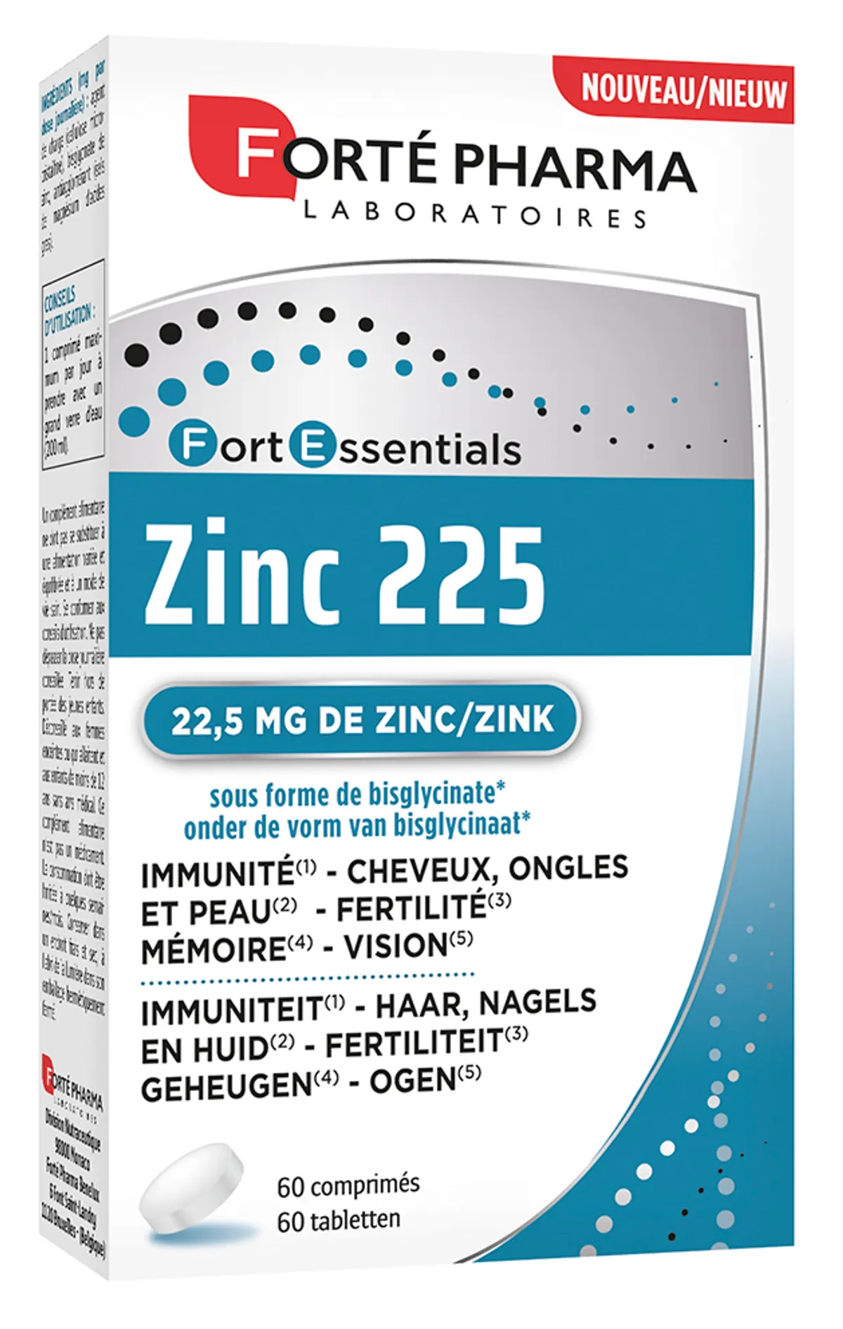 Forté Pharma Zink 225 60 Tabletten