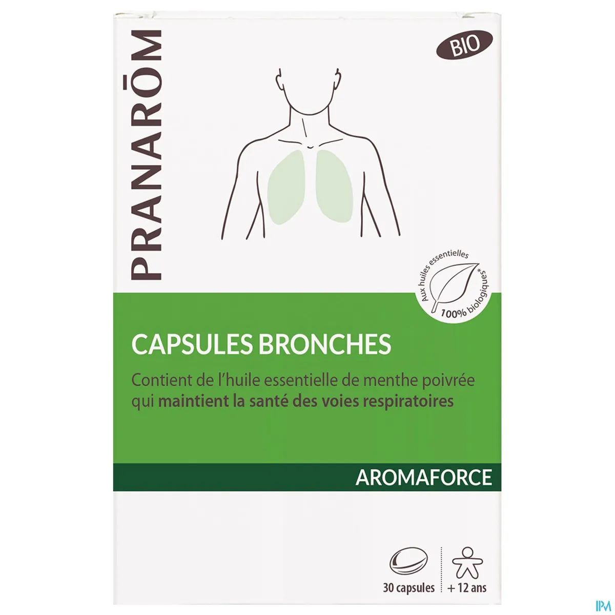 Pranarôm Aromaforce Bronches 30 Capsules