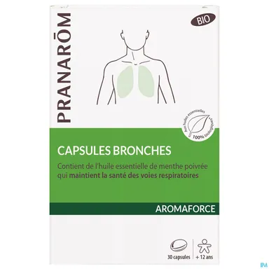 Pranarôm Aromaforce Bronches 30 Capsules