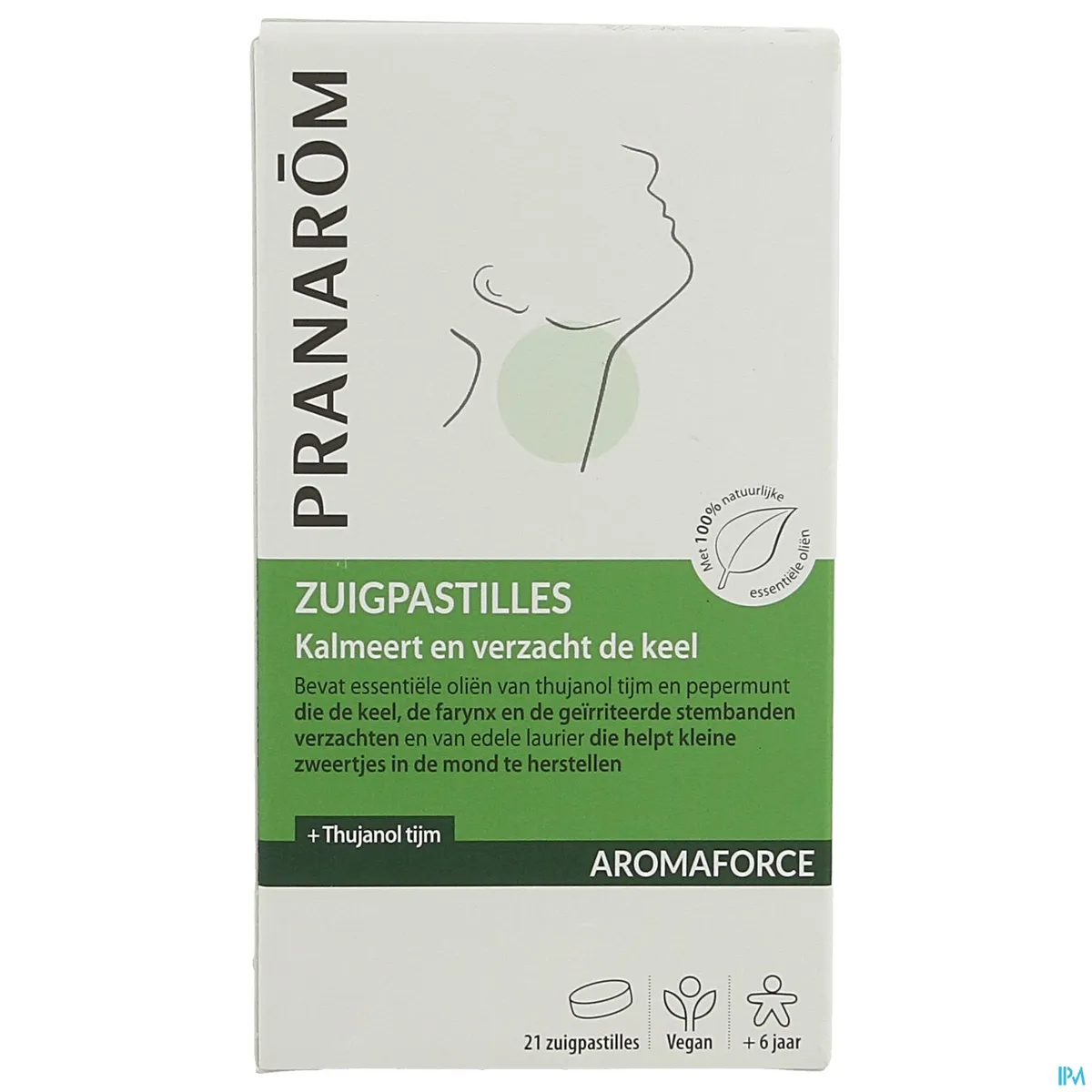 Pranarôm Aromaforce Pastilles Pour La Gorge 21 Pastilles