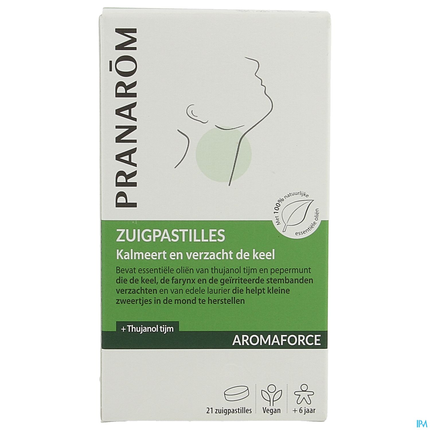 Pranarôm Aromaforce Keelpastilles 21 Pastilles - Pranarôm