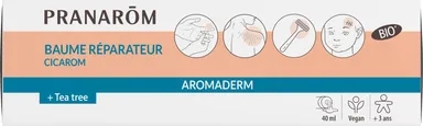 Pranarôm Aromaderm Cicarom Baume Réparateur Tube 40ml