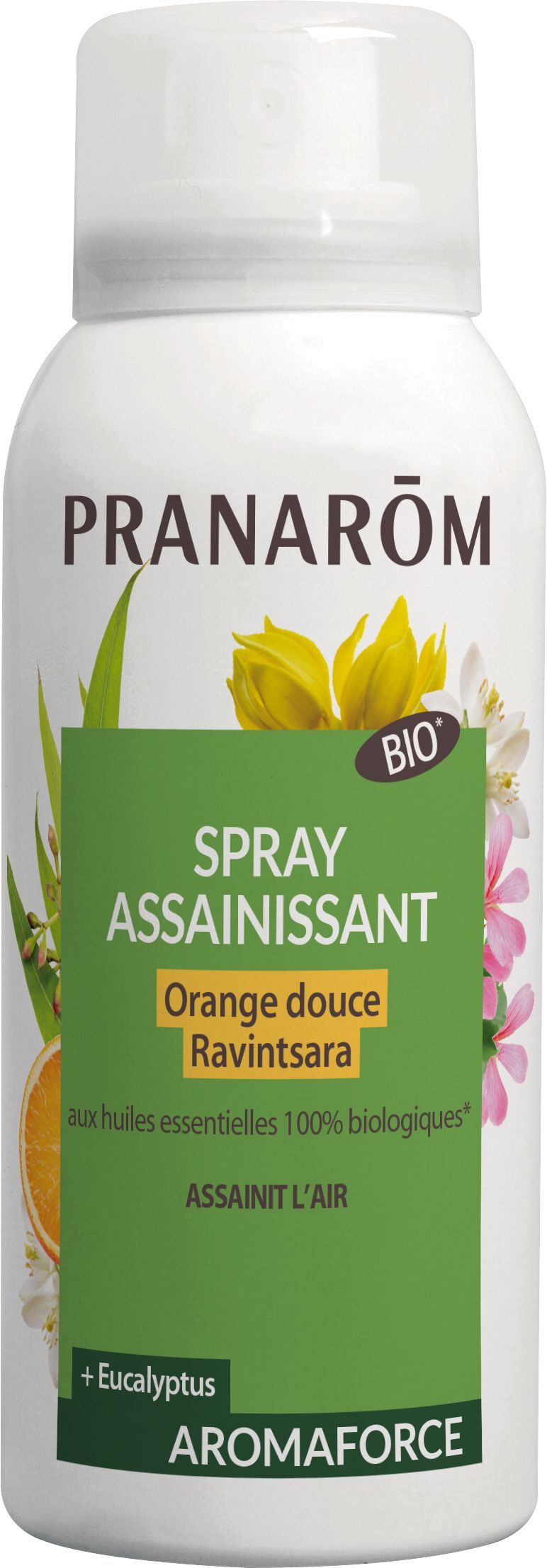 Pranarôm Zuiverende Spray met Zoete Sinaasappel en Ravintsara 75 ml - Pranarôm