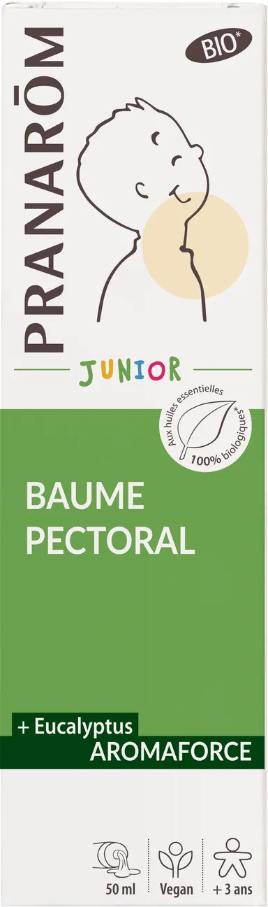 Pranarôm Aromaforce Borstbalsem Junior Bio 50 ml