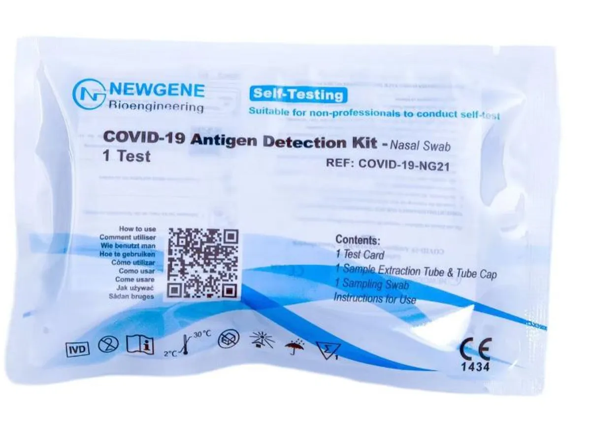 1 Autotest Antigénique Nasal Covid-19 Newgene (kit 1 pièce)