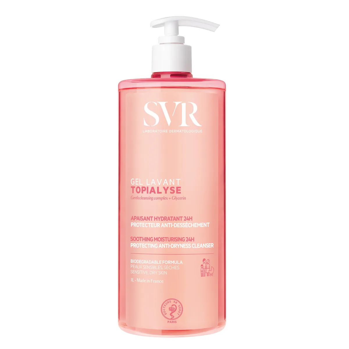 SVR Topialyse Reinigende Gel 1L