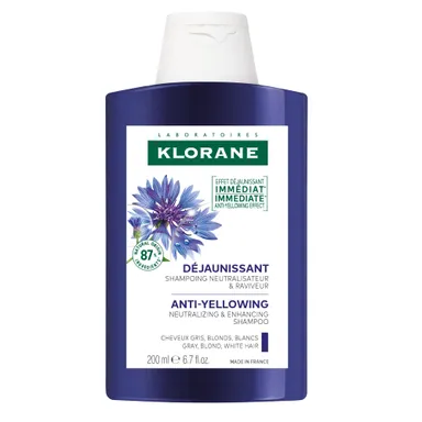 Klorane Centaurée Bio Shampooing Déjaunissant 200Ml