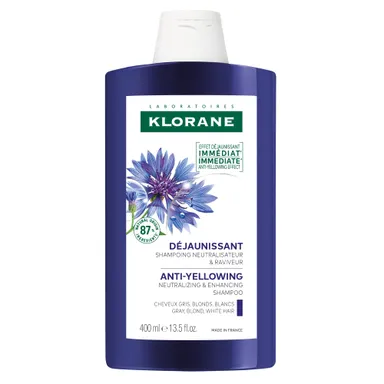 Klorane Centaurée Bio Shampooing Déjaunissant 400Ml