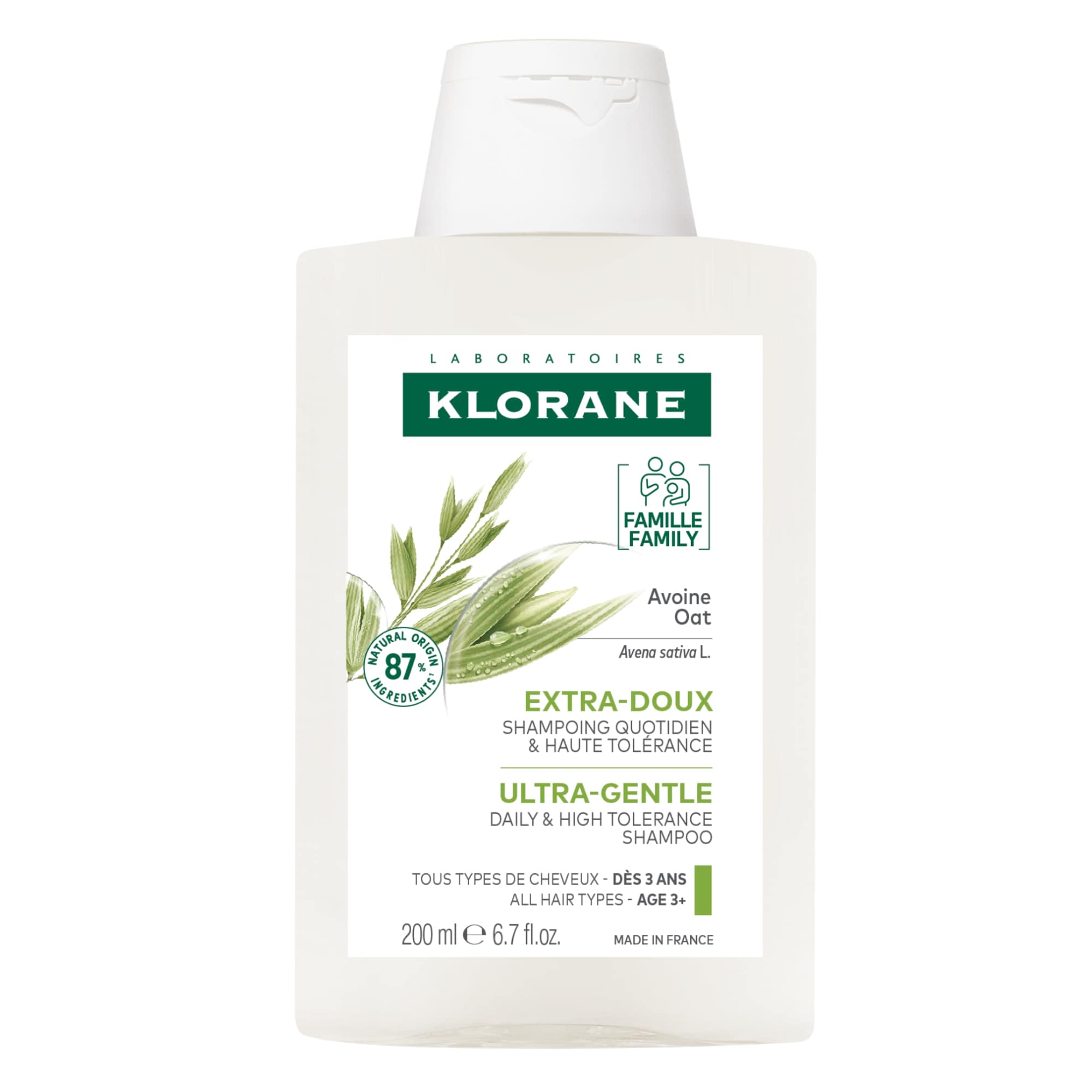 Klorane Haver Ultramilde Shampoo 200Ml - Klorane