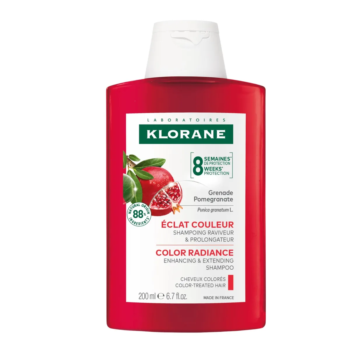 Klorane Grenade Shampooing Éclat Couleur 200Ml