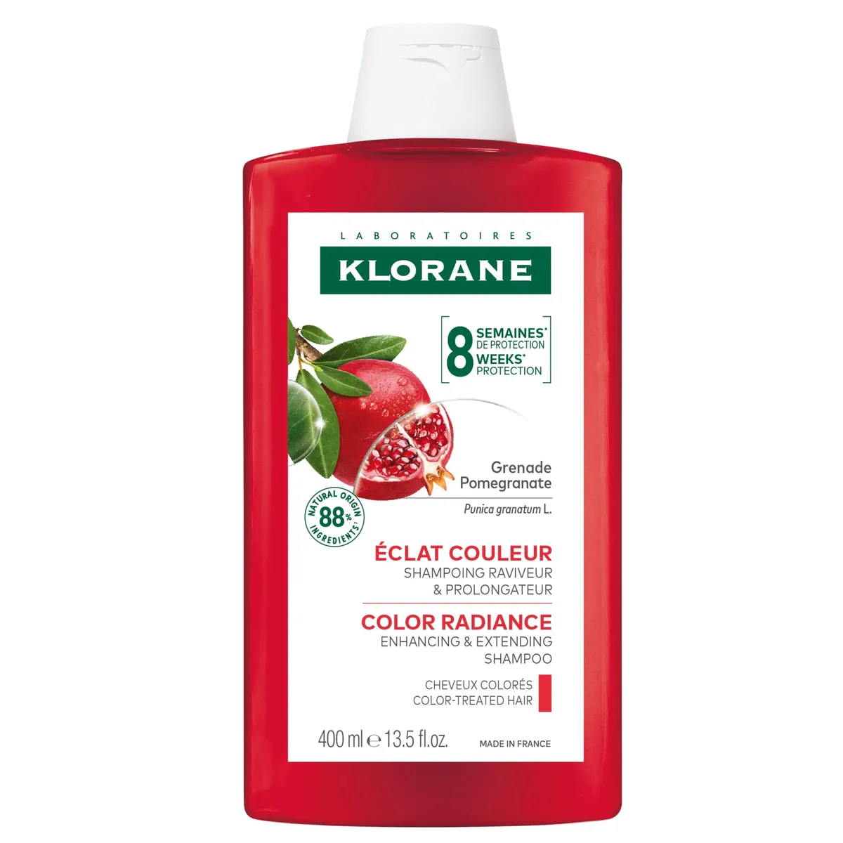 Klorane Granaatappel Glanzende Kleur Shampoo 400Ml