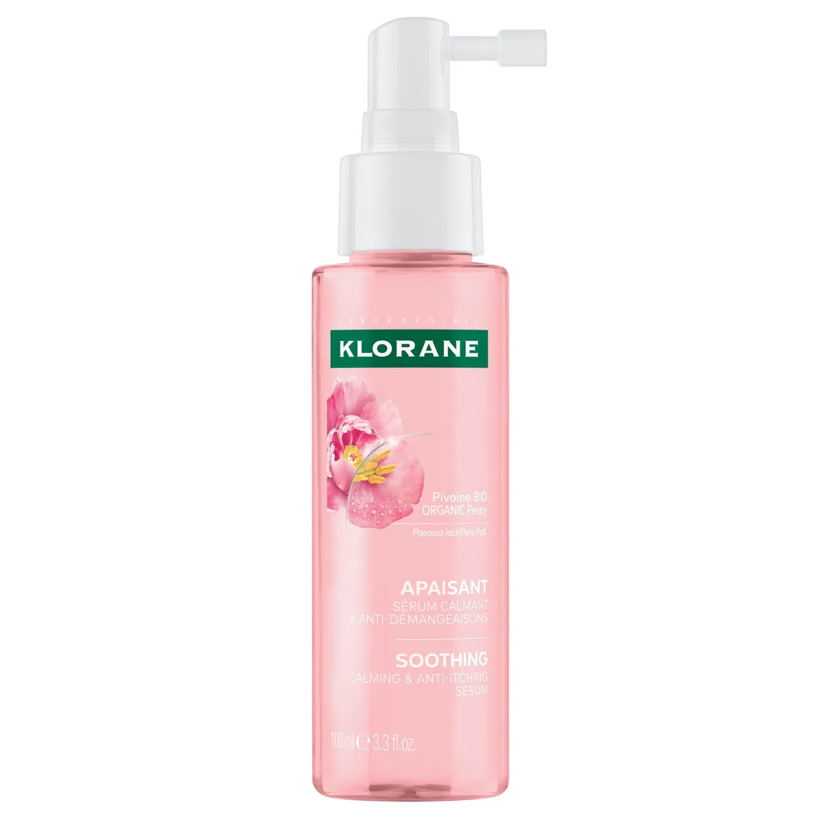 Klorane Pivoine Bio Sérum Apaisant Calmant & Anti-Démangeaisons 100Ml