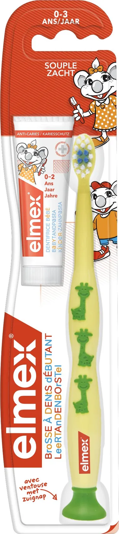 Elmex Tandenborstel beginner 0-3 jaar