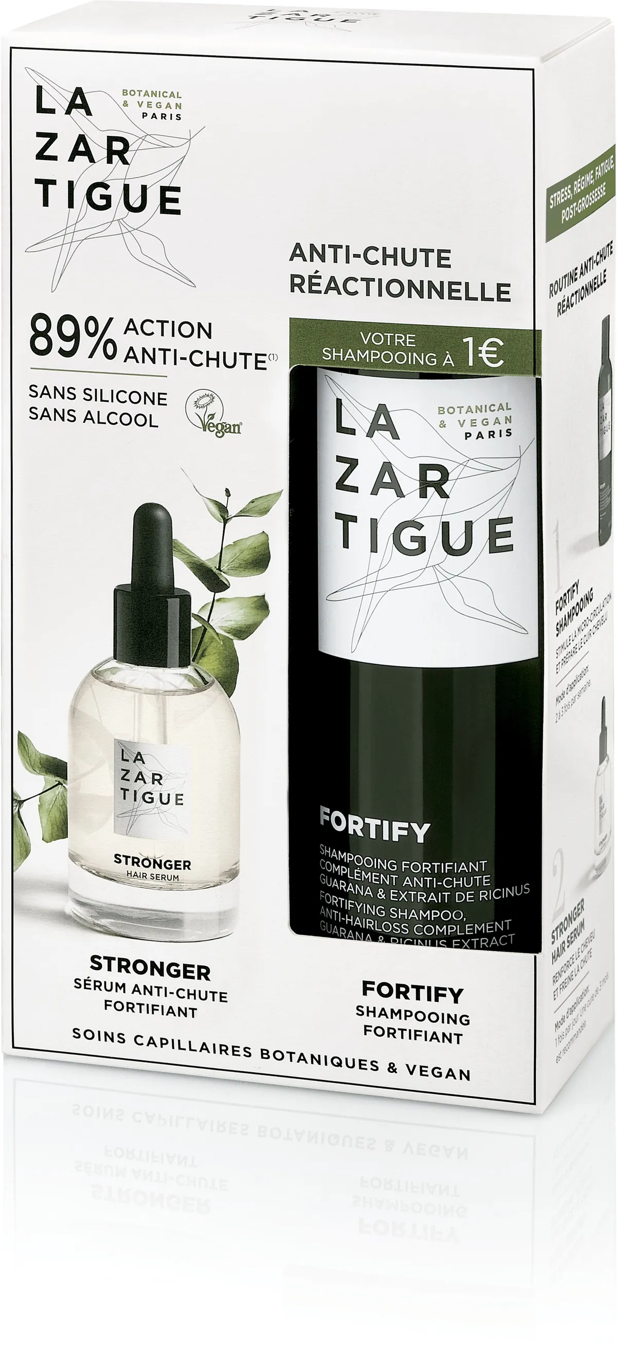 Lazartigue Coffret Anti-Chute Réactionnelle