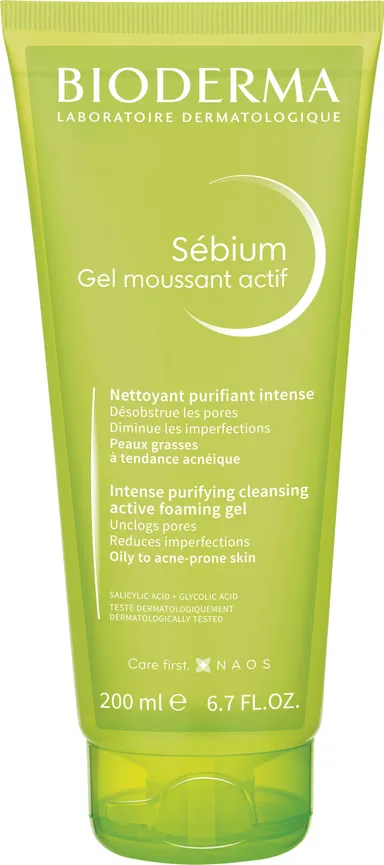 Bioderma Sebium Actieve Schuimende Gel 200 ml