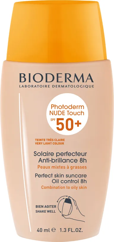 Bioderma Photoderm Nude SPF 50+ Zeer Licht 40 ml