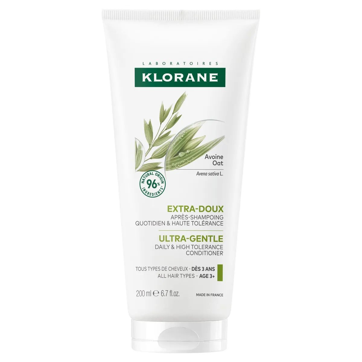 Klorane Avoine Après-Shampooing Extra-Doux 200Ml