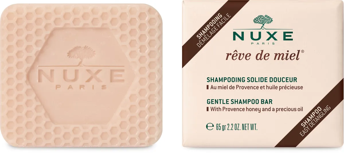 Nuxe Rêve de Miel Shampooing Solide Douceur 65g