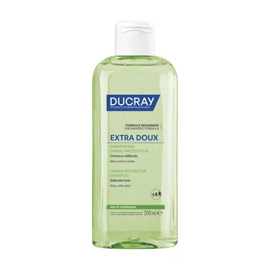 Ducray Extra-Doux Huidbeschermende Shampoo Veelvuldig Gebruik 200Ml