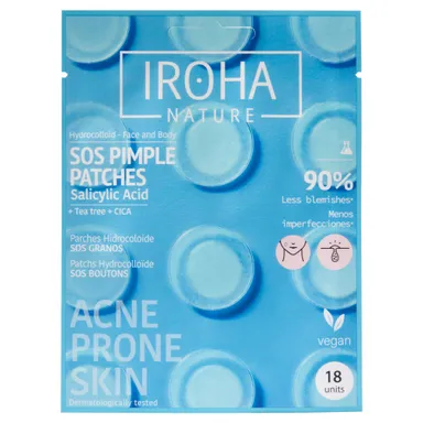 IROHA Patchs SOS Boutons 18 Pièces