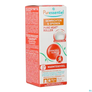 Puressentiel Pure Heat Roller Gewrichten en Spieren 75 ml