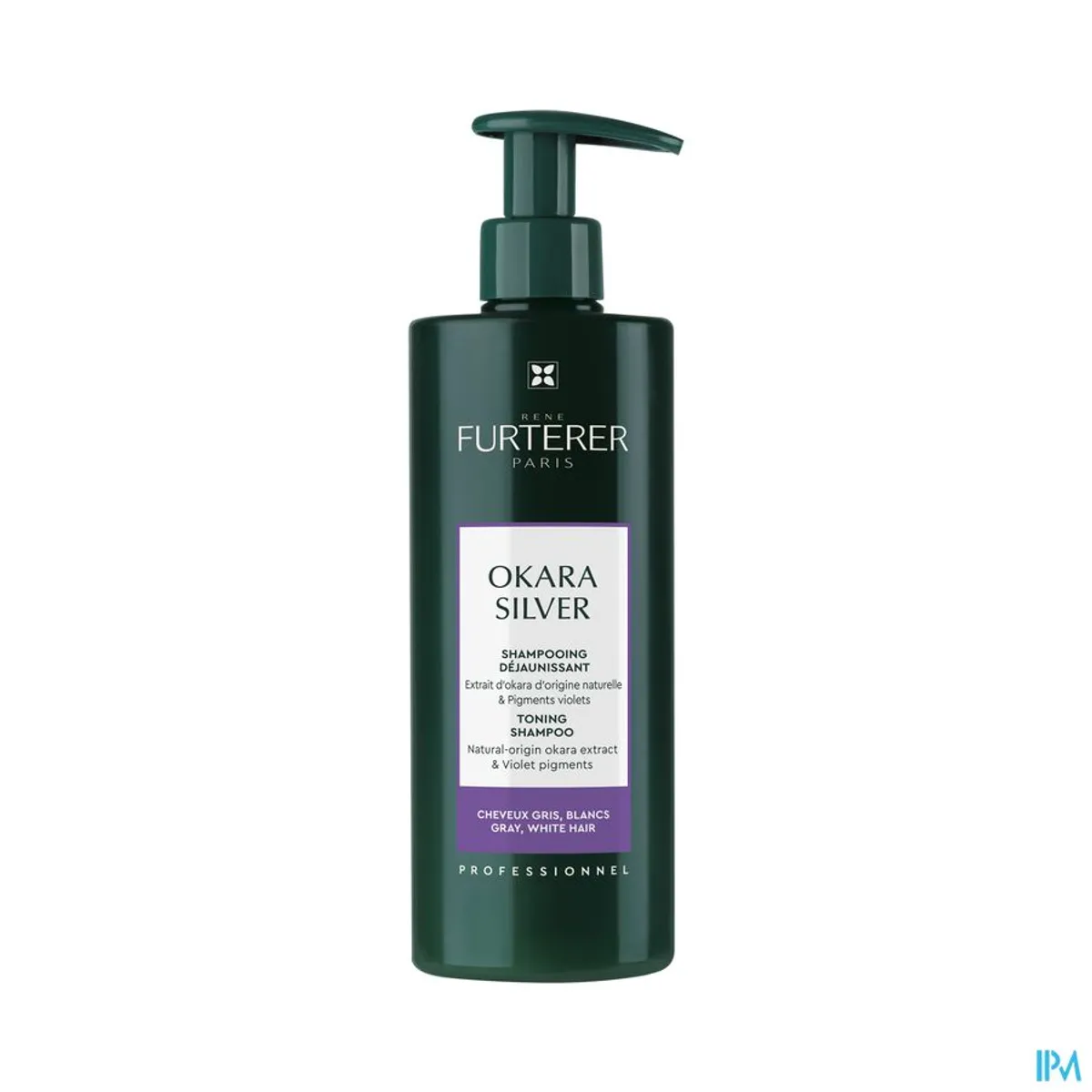 René Furterer Okara Silver Shampoo tegen vergeling 500 ml