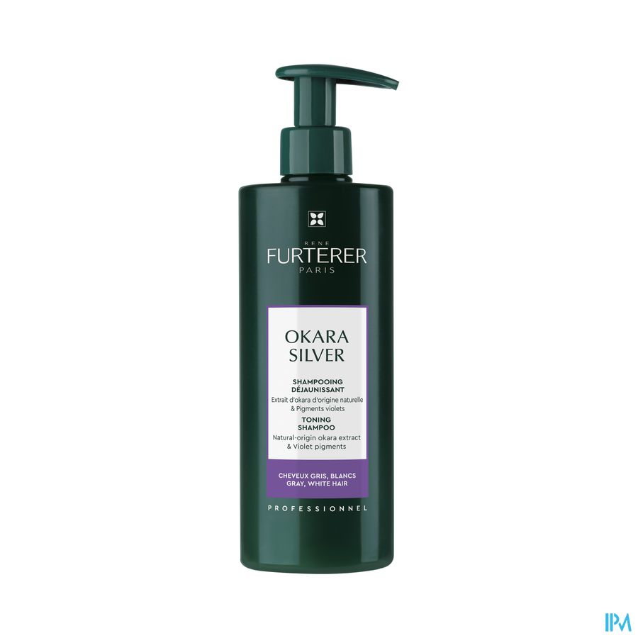 René Furterer Okara Silver Shampoo tegen vergeling 500 ml - René Furterer
