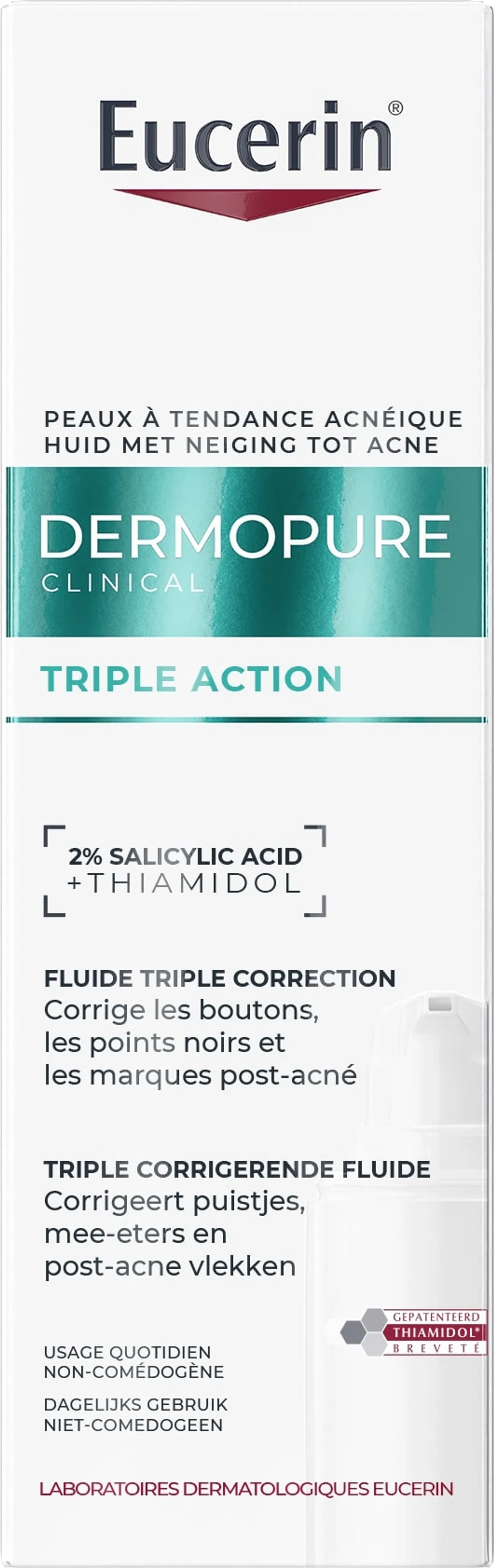 Eucerin DermoPure Clinical Fluide Triple Action 40ml