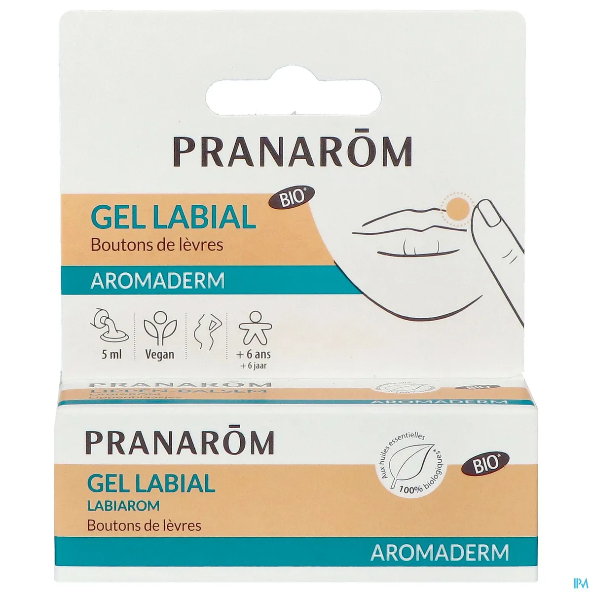 Pranarôm Aromaderm Gel Labial Labiarom 5ml