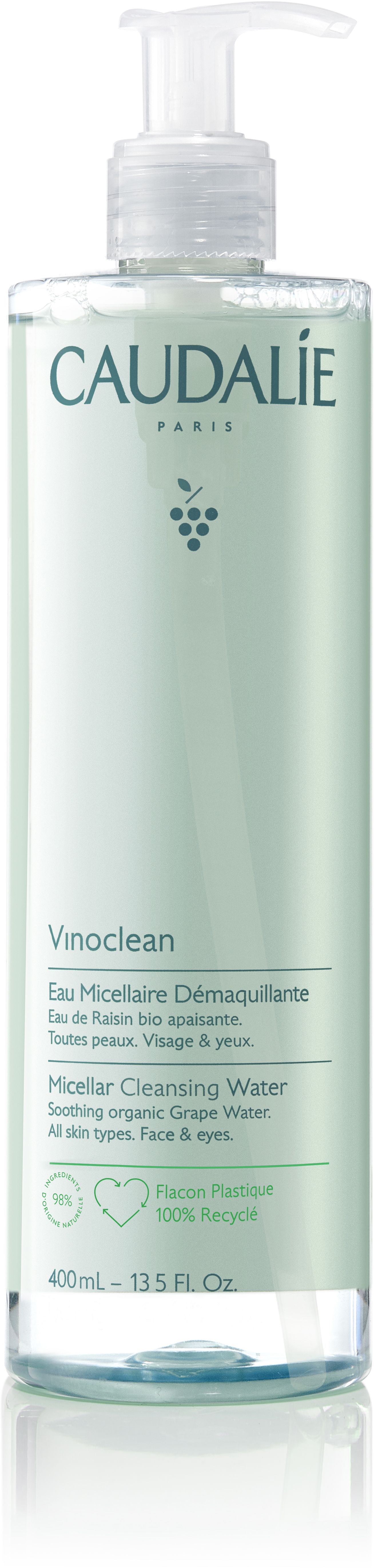 Caudalie Vinoclean Make-upverwijderend Micellair Water 400 ml - Caudalie