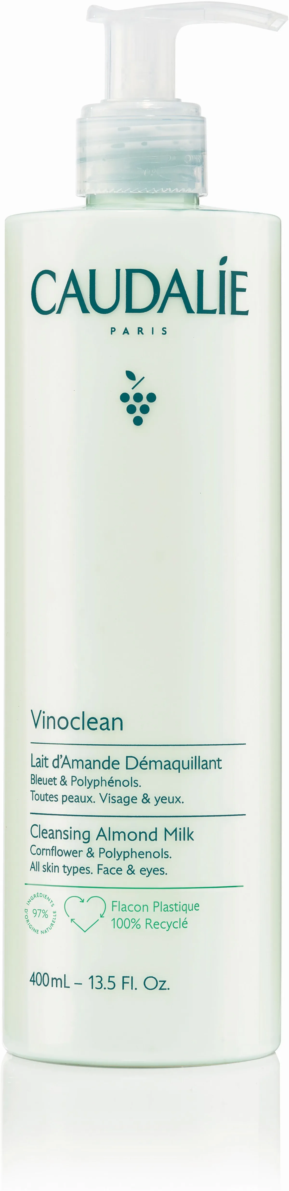 Caudalie Vinoclean Make-upverwijderende Melk met Amandel 400 ml