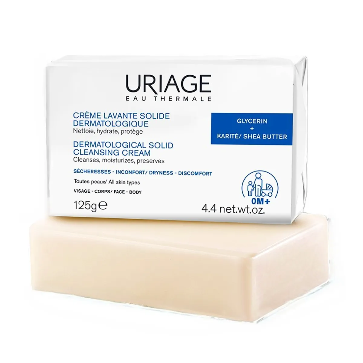 Uriage Vaste Reinigingscrème 125 g