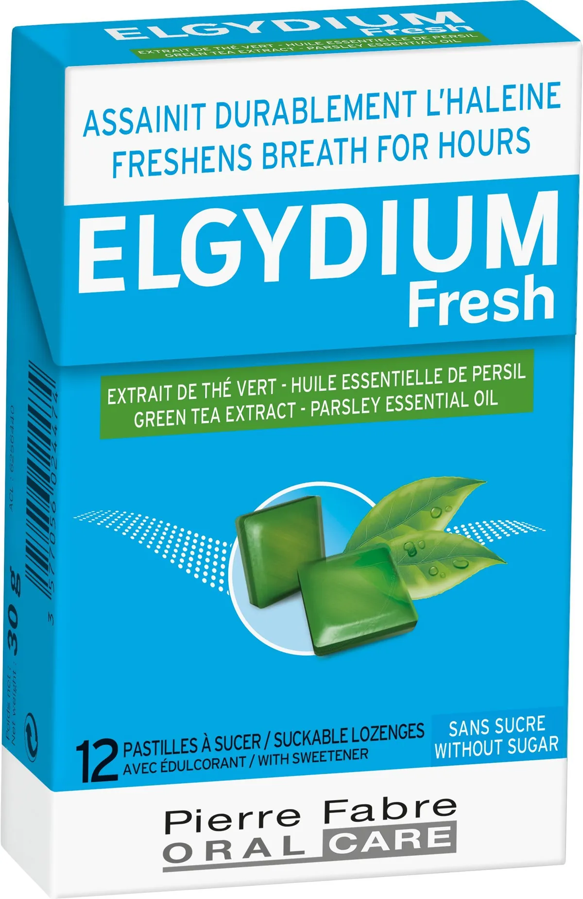 Oral Care Elgydium Fresh Pastilles À Sucer Haleine Fraîche 12 Pièces